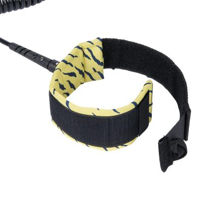 China Unisex Surfboard Leash With Ankle Surfboard Strap Thickened Soft Comfortable And Adjustable Leash for sale