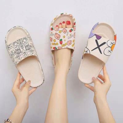 China 2022 Fashion Trend New Arrivals Women House Slippers YEZ Pink Colorful Women Slippers Indoor Slippers For Ladies for sale