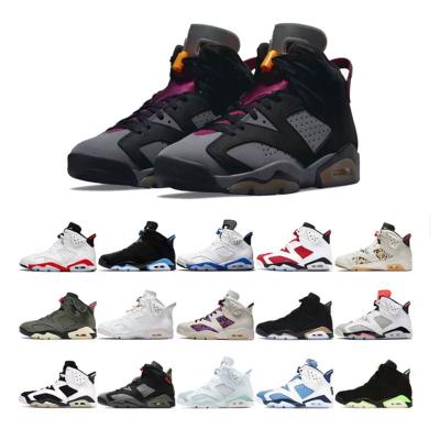 China Damping Mens Basketball Shoes Multiplied Retro Reverse Game Gray Royalty Sneakers Retro Cool Dark Jordan 6 Flu for sale