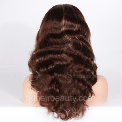 China Indian Highlight Color Big Body Wave Hair Size Main Wigs for sale