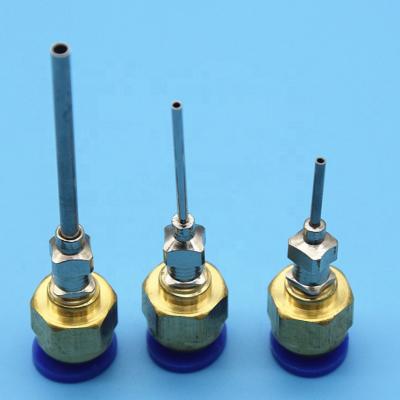 China Custom internal stainless steel thread M5 needle. stainless steel general purpose needle machine welding glue dispensing needle for sale