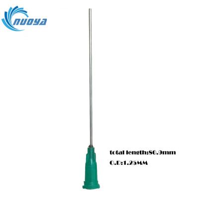 China Glue 23g.Industrial needle.60mm/80mm/100mm/200mm extra long blunt dispensing stainless steel for sale