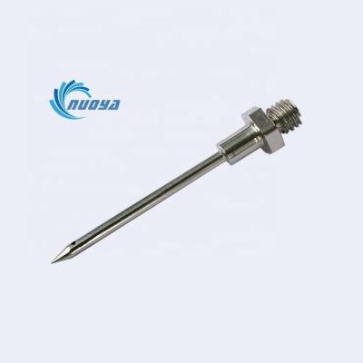 China Customized 304 Stainless Steel Threaded Veterinary Needle With Side Hole for sale