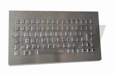 China Metallic IP65 Industrial Desktop Keyboard Without Number Pad for sale