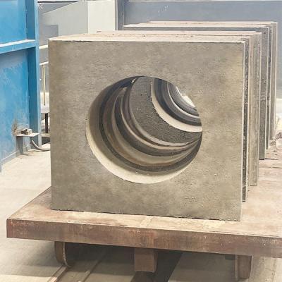 China High Refractoriness Under Load Compound Prefabricated Blocks Pot Mouth Brick For Reduction Furnace Of Metal Magnesium for sale