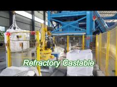 outstanding durability and high performance refractory castable for glass furnaces