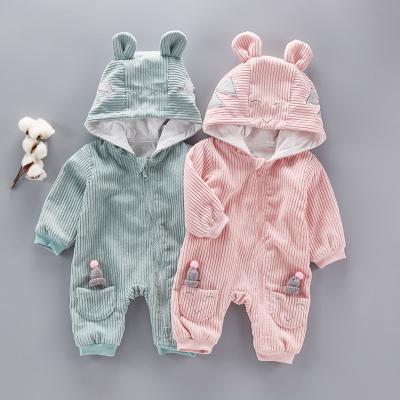 China Wholesale Long Sleeve Winter Clothes Plain Baby Long Sleeve Romper Free Shipping for sale