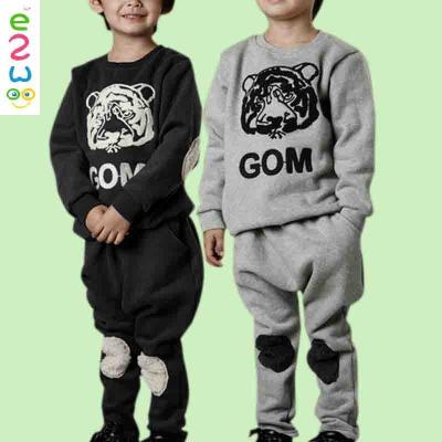 China Online Store China 100% Cotton Kids Clothes New Designs Boys Sports Casual Suits for sale