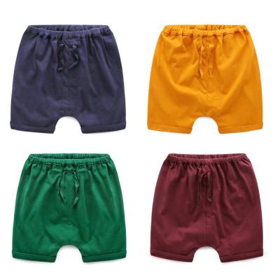 China New Style Anti-pilling China Supplier Baby Boy Pure Cotton Color Casual Shorts for sale