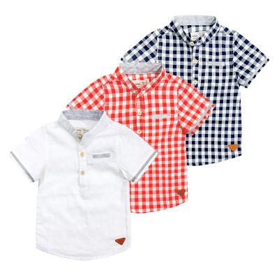 China China Wholesale Kids Boys Anti-pilling Patterns Clothing Dress Shirts Kid Clothes for sale