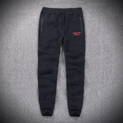 China Wholesale Anti-Static Heavy Mens Jogger Black Sweatpants With Pockets for sale