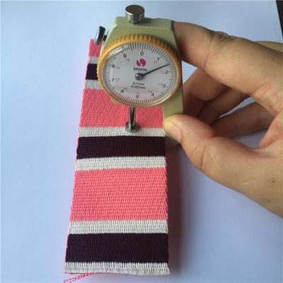 China Single Face Multicolor Soft Wide Thick Webbing For Belt for sale