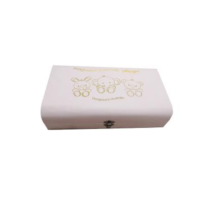 China Materials Quality Top Selling Recycled Gift Box Best Selling Recycled White Baby Care Shoe Box for sale