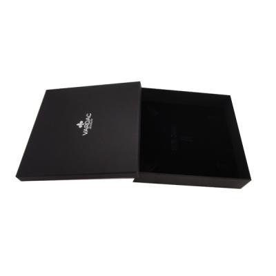 China Custom Recyclable Best Quality Logo Black Bridesmaid Gift Box Bestseller Wholesale for sale