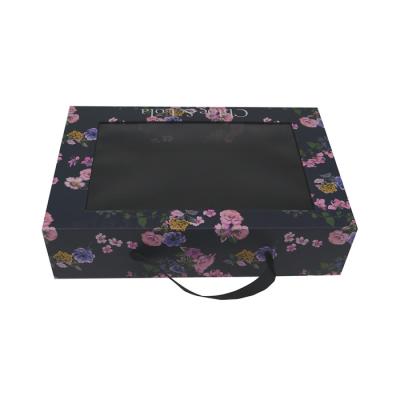 China Recyclable High Quality Eco Cardboard Custom Paper Suitcase Shaped Gift Box With Handle for sale