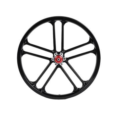 China Mountain Bikes Once Die-Casting 14 Inch Front Wheels Magnesium Alloy Mountain Bike For 1.75-2.5 Inch Tires for sale