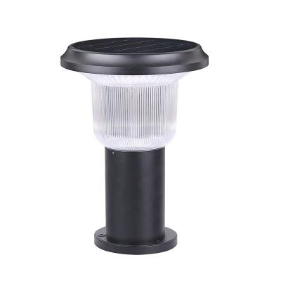 China Morden Aluminum Led Solar Power Base Track Pillar Hot Selling Outdoor Solar Light for sale