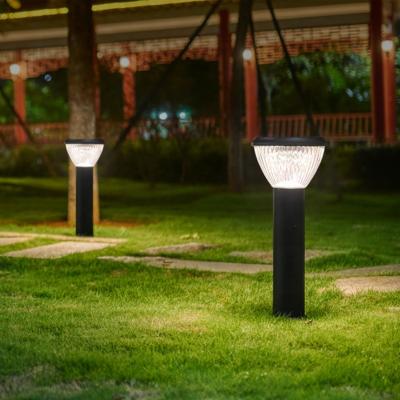 China Garden 35/65/85 cm Stainless Steel Solar Outdoor Waterproof Led Garden Lawn Light for sale