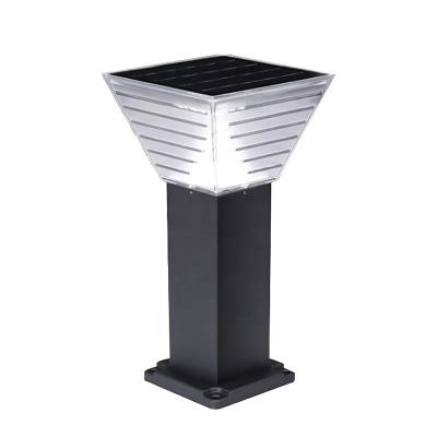 China Garden Yard Light New Style Waterproof Led Modern Rubik's A-Cube Solar Power Lawn Lamp for sale