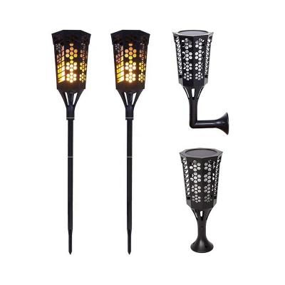 China Solar Garden Torch Light with Outdoor Flickering Flame Garden Lamps for sale