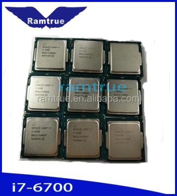 China Original Desktop for Intel Core i7 6700 I7-6700 Desktop CPU 3.4GHz 8MB Cache Quad Core LGA Socket Quad-core 1151 for sale