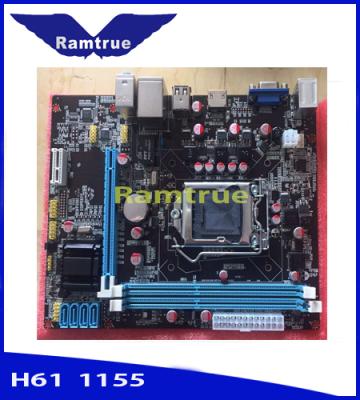 China Low Price Quad-Core Processor H61 Intel Core i3 Desktop Motherboard for sale