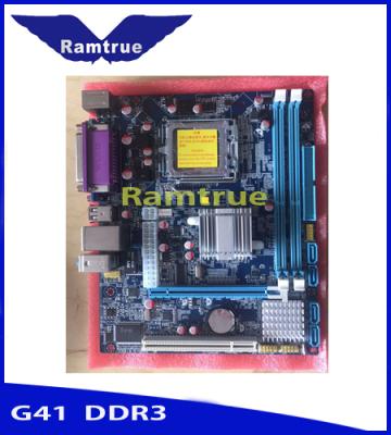 China Desktop 775 G41 China Wholesale Supplier 2017 External Socket Motherboard DDR3 Mainboard for sale