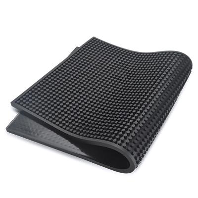 China 2021 Viable Bar Mat Rubber Bar Pad Bar Mat Silicone Beer Silicon Rubber anti-slip mat for sale