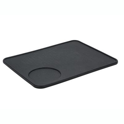 China High Quality Viable Silicone Coffee Tamper Mat Single Double Hole Coffee Tamper Pad for sale