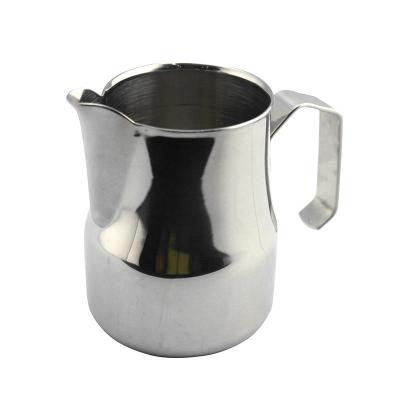 China Sustainable Mirror Polished Coffee Accessories Stainless Steel Jug Milk Frothing Pitcher for sale