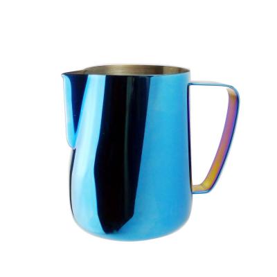 China Viable Matte Customized Logo Milk Cup Fashionable 304 Stainless Steel Espresso Milk Launcher for sale