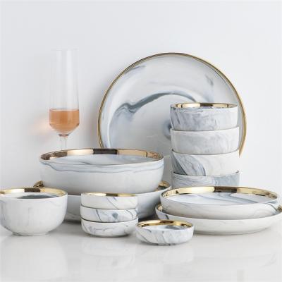 China Sustainable Logo Restaurants Used Beautiful Kitchen Customized Dinnerware Sets Dinnerware Set for sale