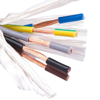 China Construction PVC Wire Copper Cable Flexible RVV Cable Electric 2 3 4 5 6 Core Cable In China for sale