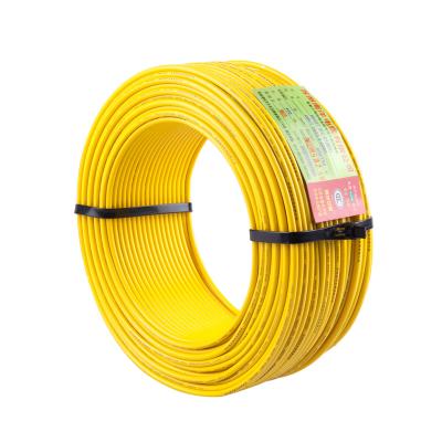 China Construction 6mm2 Electric Wire 4mm2 6mm2 10mm2 16mm2 Flexible Copper Household Cable Electrical BV 2.5mm2 Wire for sale