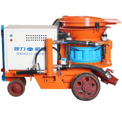 China Building Material Shops PZ-7D Dry-mix Shotcrete Machine Concrete Spraying Concrete Machine for sale