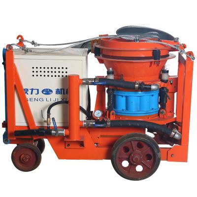 China Building Material Stores Gengli PZ-6F Smooth Dry Concrete Spraying Mixing Shotcrete Machinery for sale