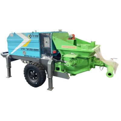 China Building Material Shops SPB9-T Hydraulic Wet Shotcrete Machine Concrete Shotcrete Machine for sale