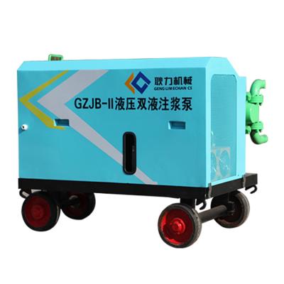 China Building Material Shops GZJB-II Hydraulic Grouting Pump Grouting Machine for sale