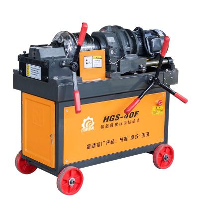 China Welding Wire Production HGS-40F Straight Steel Bar Wire Rolling Machine for sale