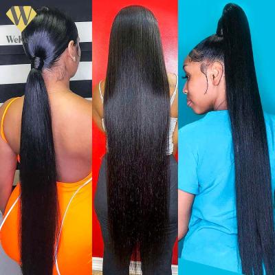 China Silky Straight Wave 10 Grade Brazilian Human Hair Bulk , Women Silk Top Hair , Hair Extension Natural Human for sale