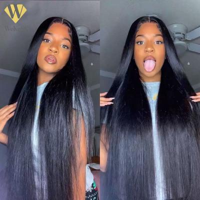 China Silky Straight Grade 10a 100% Virgin Human Hair Weave Wave, Top Quality Cuticle Aligned Virgin Hair, Double Drawn Remy Hair Extension for sale