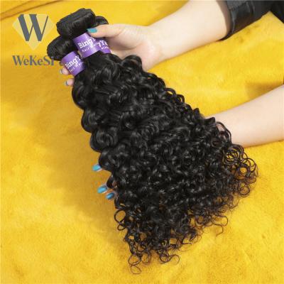 China Barely Shedding Cambodian Hair Soft Thick Smooth Bundles, Raw Cambodian Unprocessed Curly Virgin Hair, Raw Cambodian Hair Seller for sale