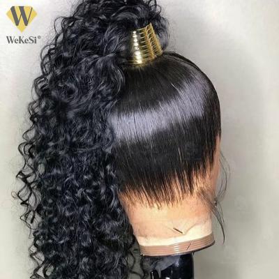 China Full Lace Wig 360 Hair 13x6 Lace Frontal Wig Brazilian Transparent Frontal Wholesale Thick Soft Soft Hair End HD Wigs With Baby Hair For Women for sale