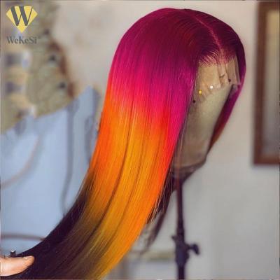 China Soft Soft Thick End Duaklirgenuair 50 Edges Gold Hair Wigs Black And Gray Natural Look Wigs Inches 8inch HD Transparent Swiss Lace Wig Colored for sale