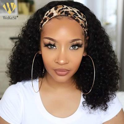 China Raw Virgin Remy, Body Wave Headband Bob Wig 150 Density Cuticle Aligned Hair Mix Headband Wig, Transparent Preluck Full Lace Wig for sale