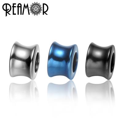 China REAMOR 316l Stainless Steel 6mm Cylinder Charm Beads For Men's Bracelet Jewelry Making DIY Spacer Bead Accessories 0.6cm/0.236in for sale