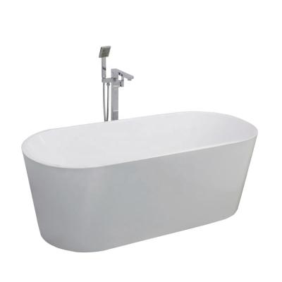 China Acrylic Material Free Standing Bathtub for sale