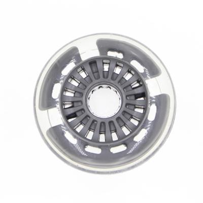 China Durable 120mm PU And PVC Led Flash Igniting Scooter Wheel For Kick Scooter for sale