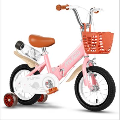 China Steel Children's Bicycles, Folding Bicycles, One Button Folding 12inch for sale