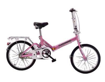 China Young steel cyclists, students aged children's bicycle 10-16 folding bicycle for sale